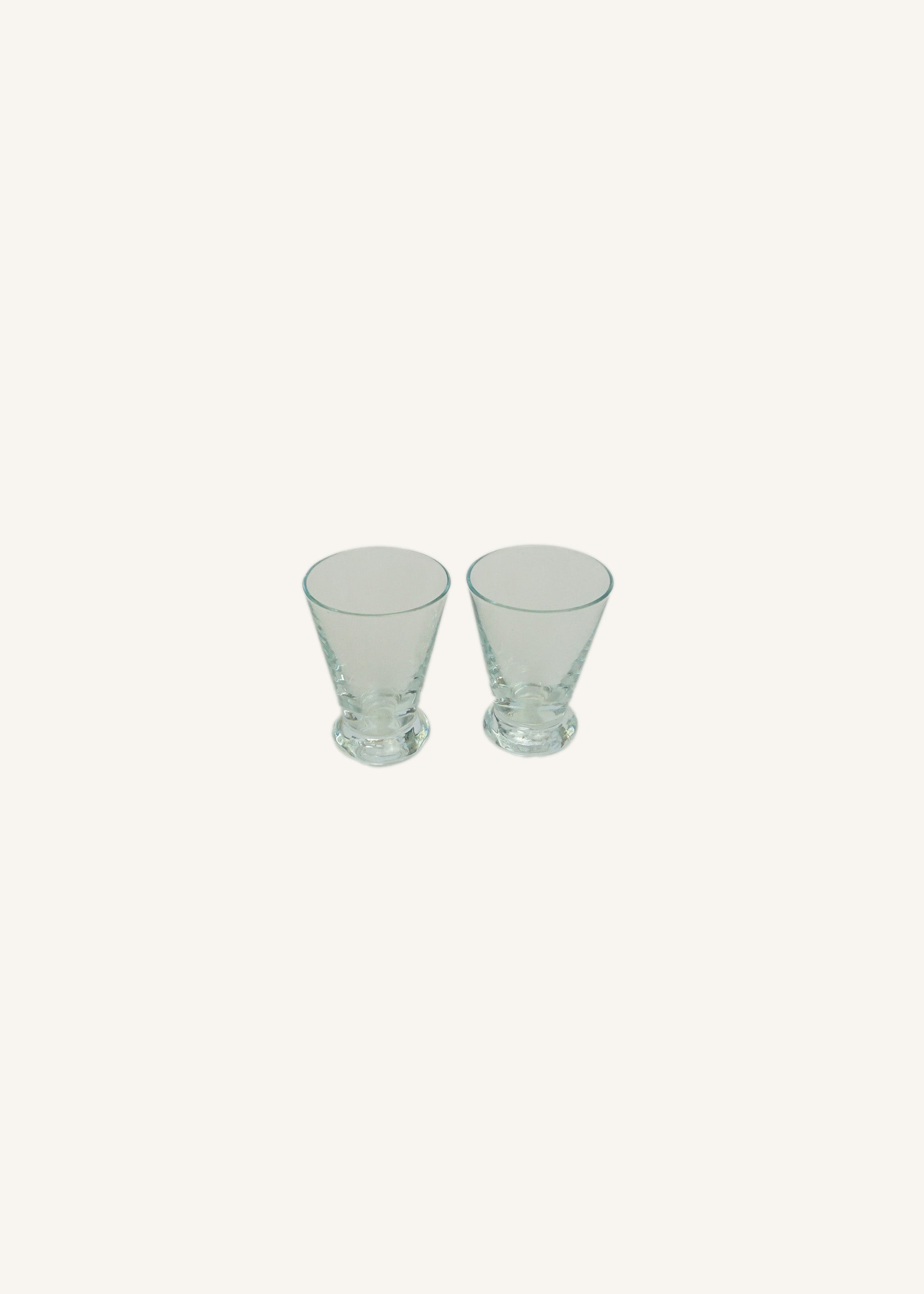Clear Mini Glasses