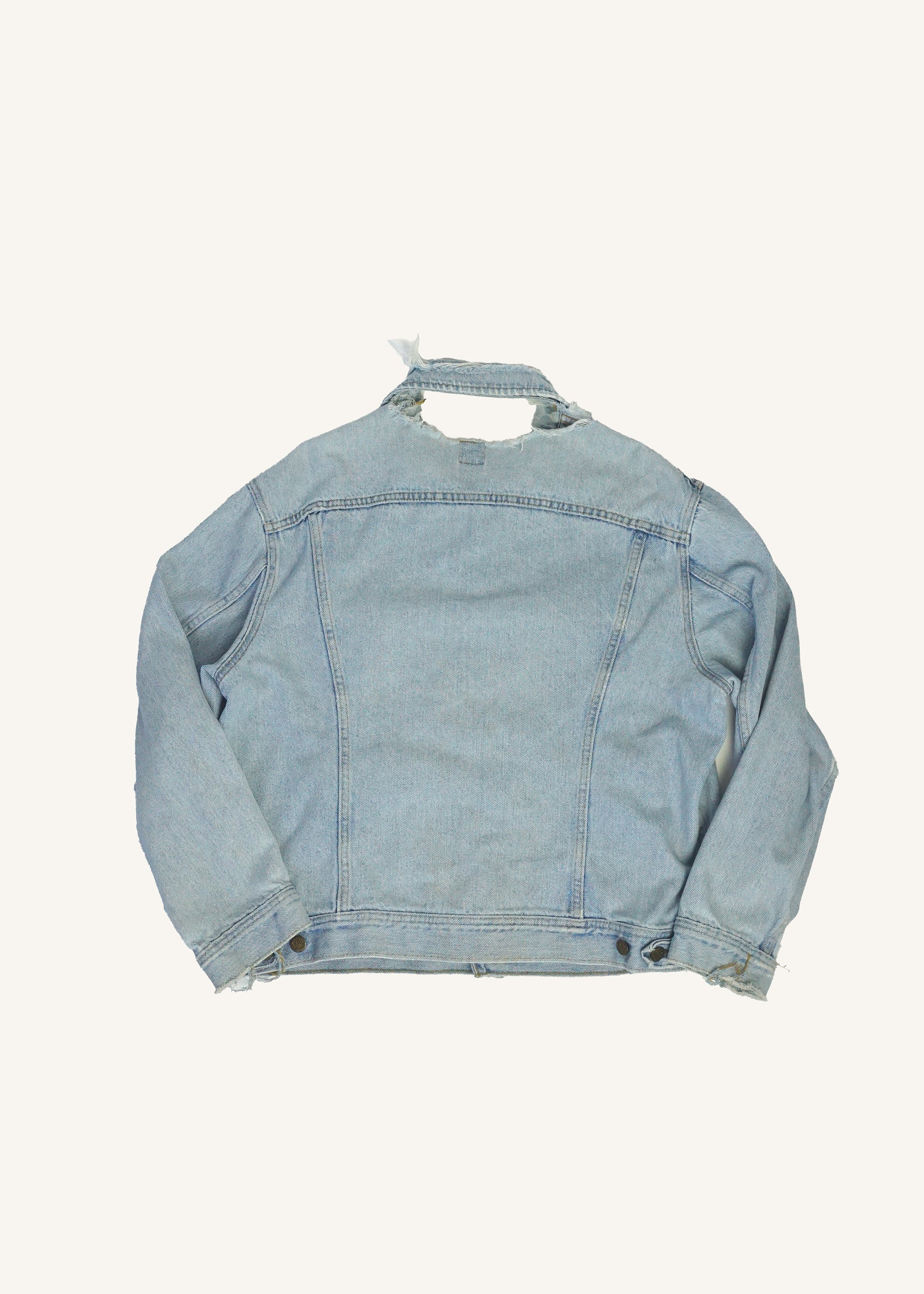 Lee Light Wash Trucker Jacket SZ Medium