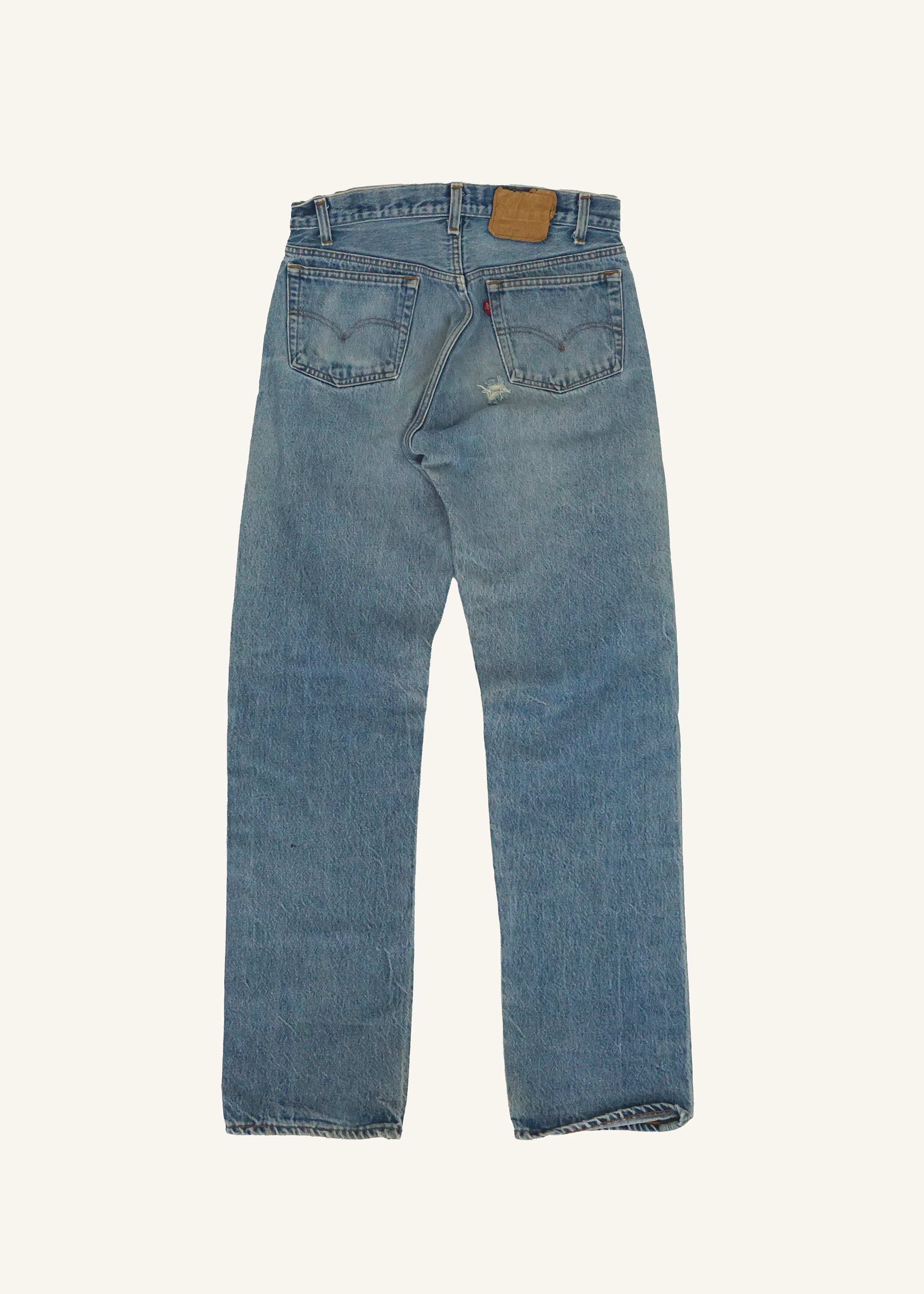 Levi's 501 Whiskered Medium Wash Jeans SZ 31