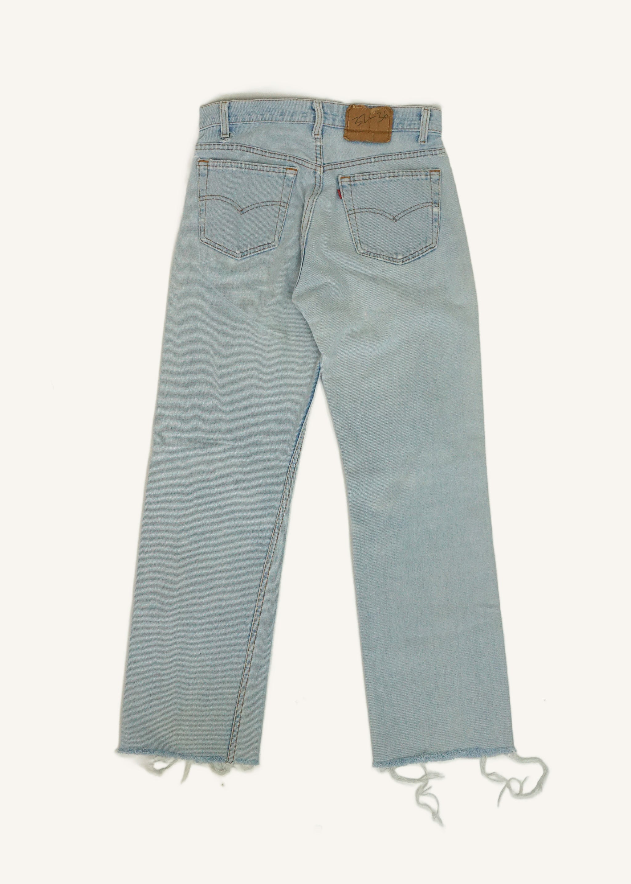 Levi's Extreme Light Wash 501 Straight Leg Jeans SZ 30