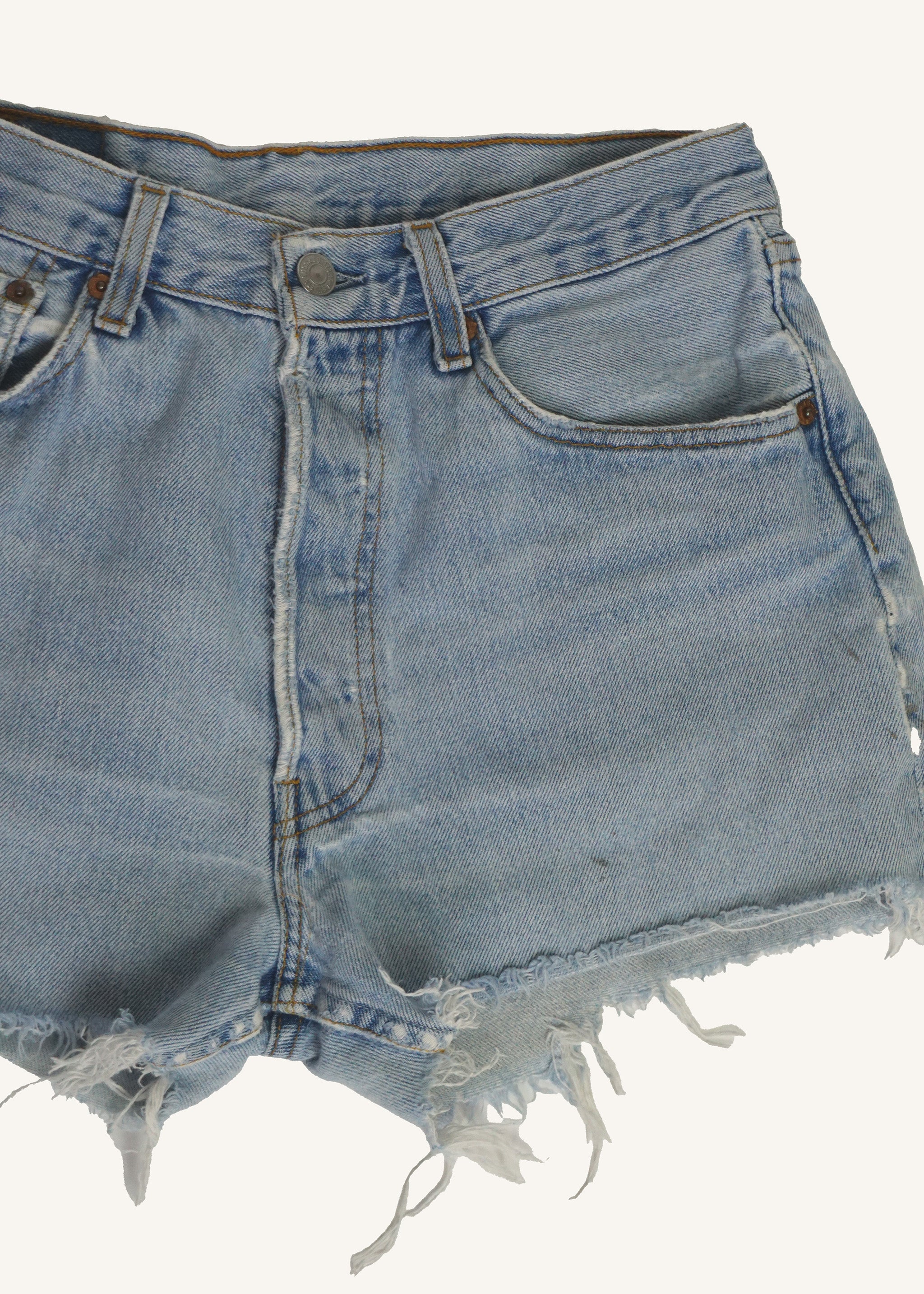 Levi's Light Wash 501 Shorts SZ 28