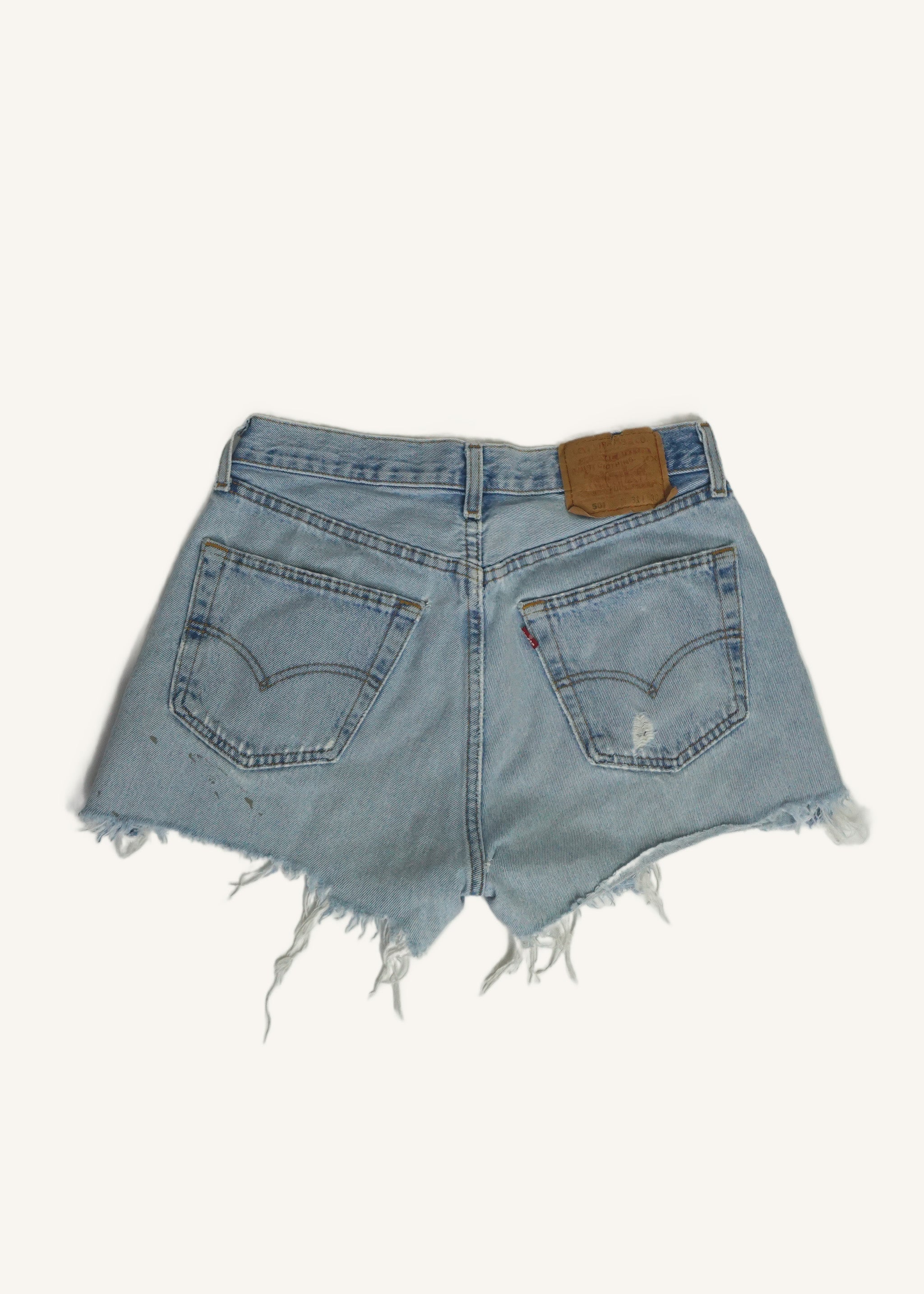 Levi's Light Wash 501 Shorts SZ 28