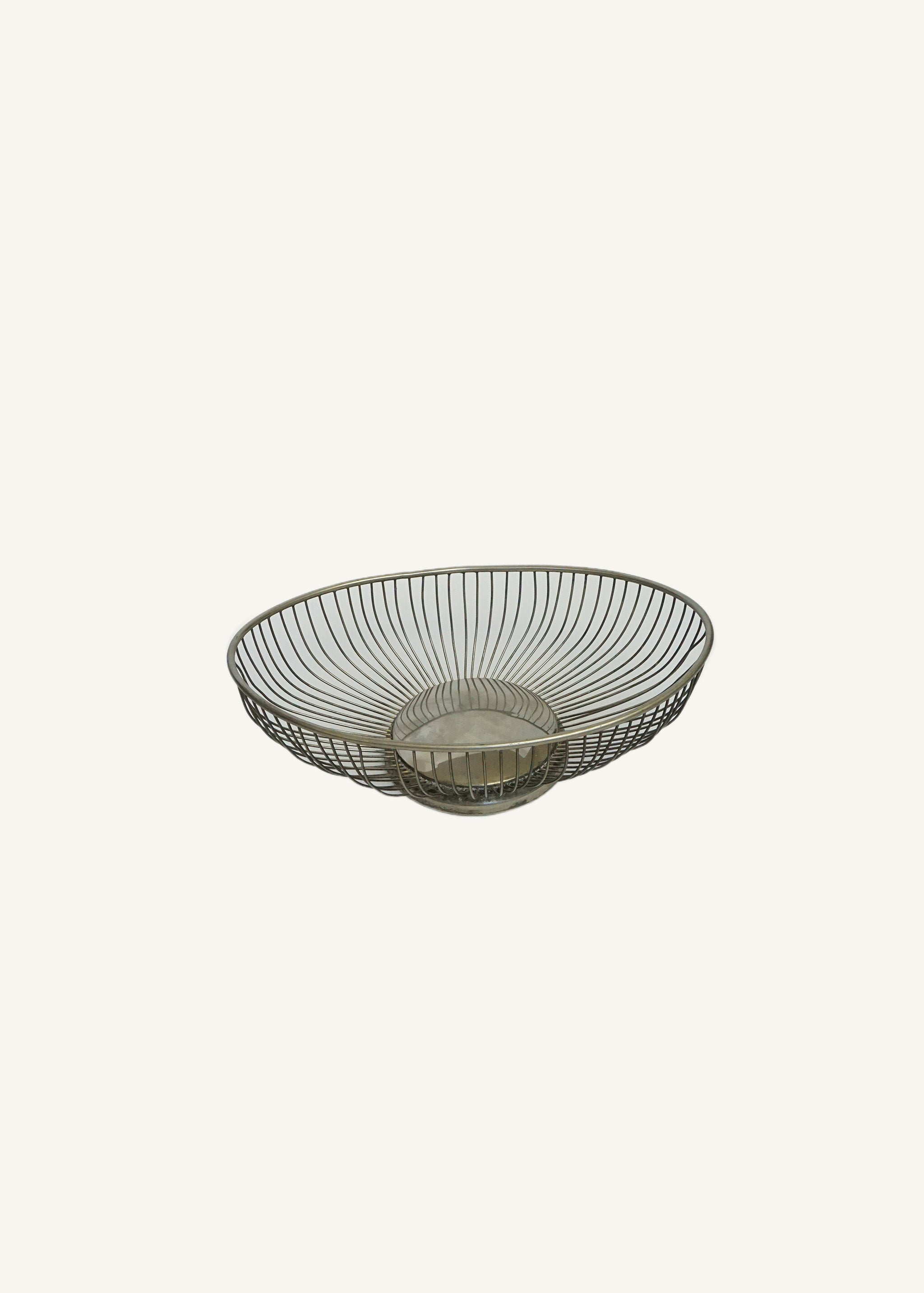 Silverplate Wired Basket