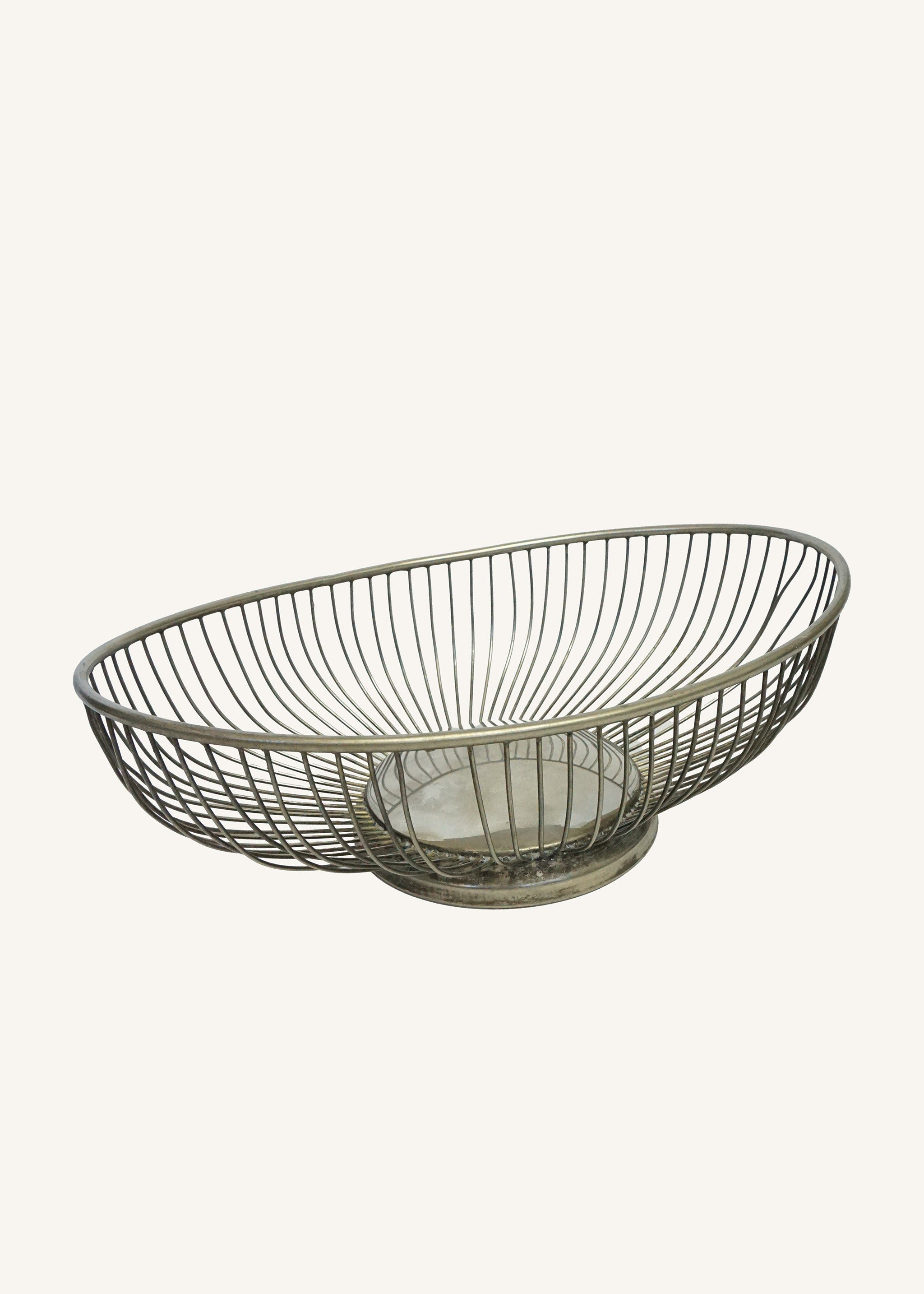 Silverplate Wired Basket