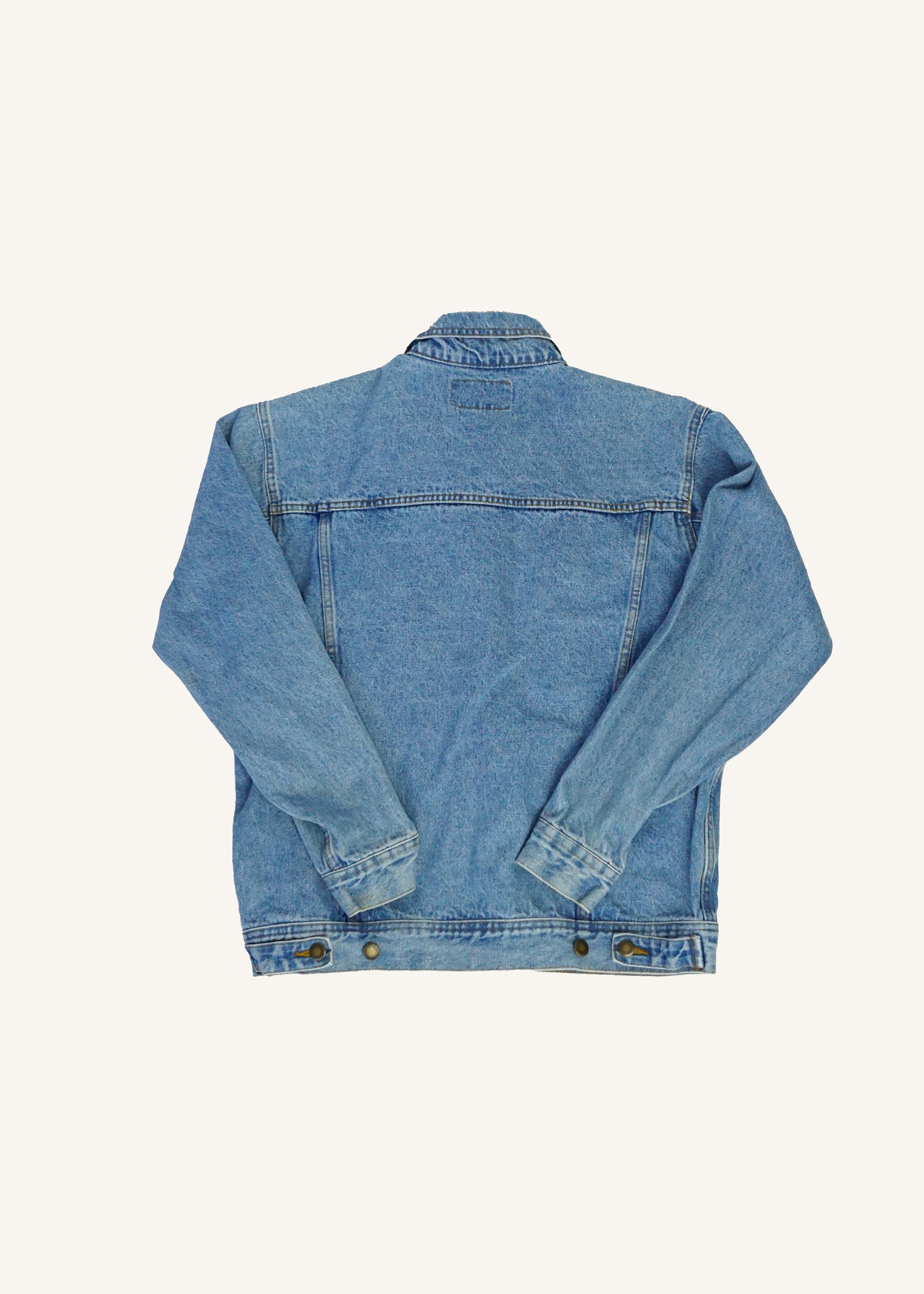 Wrangler Medium Wash Trucker Jacket SZ Medium