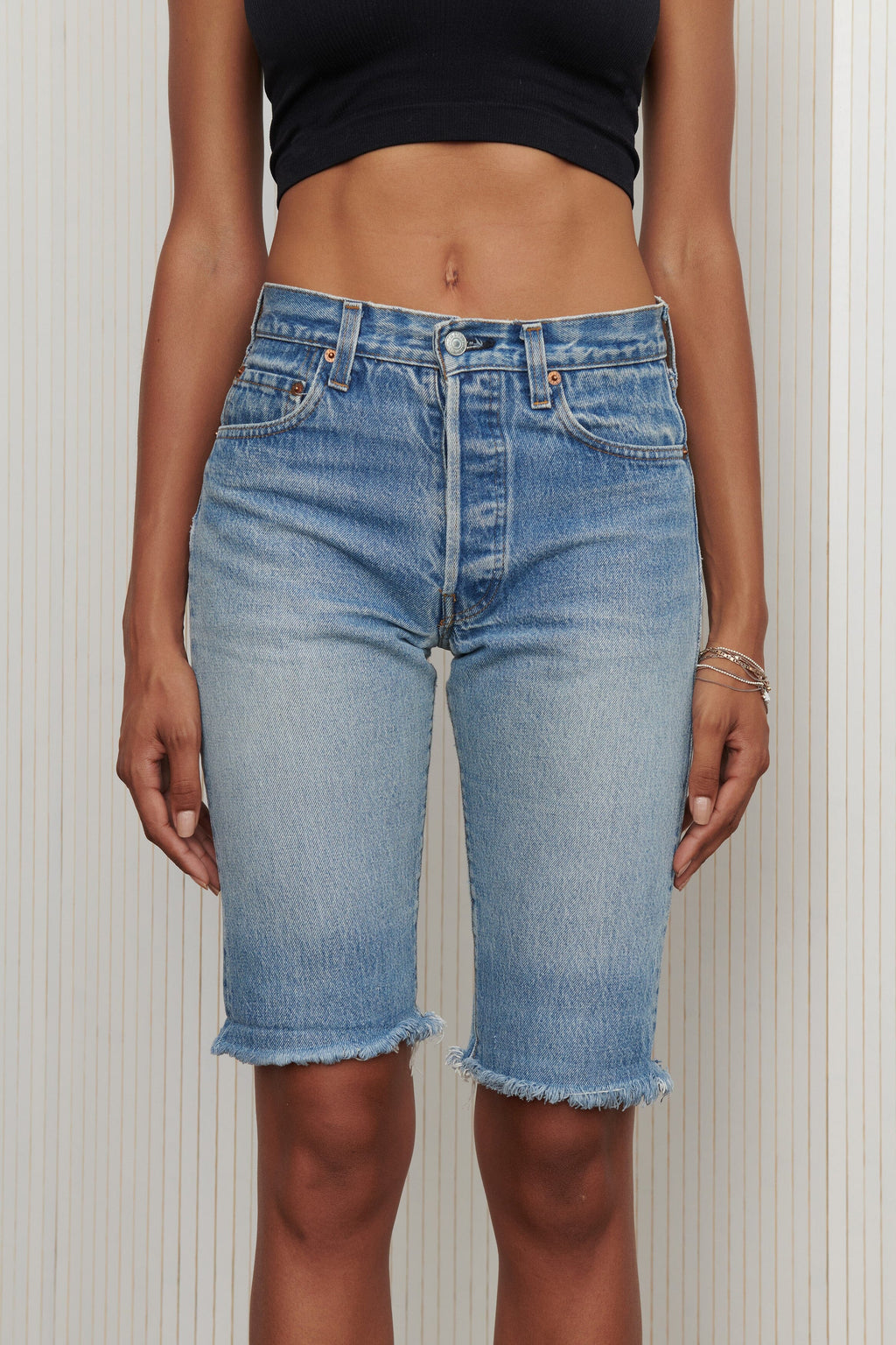 Levi's Cut Off Bermuda Shorts SZ 28 Shorts Levi's