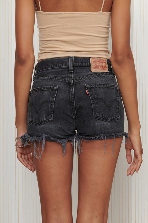 Black Levi’s Cut Off Shorts SZ 27