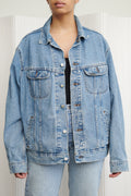 Lee Rounded Pocket Denim Jacket SZ Large