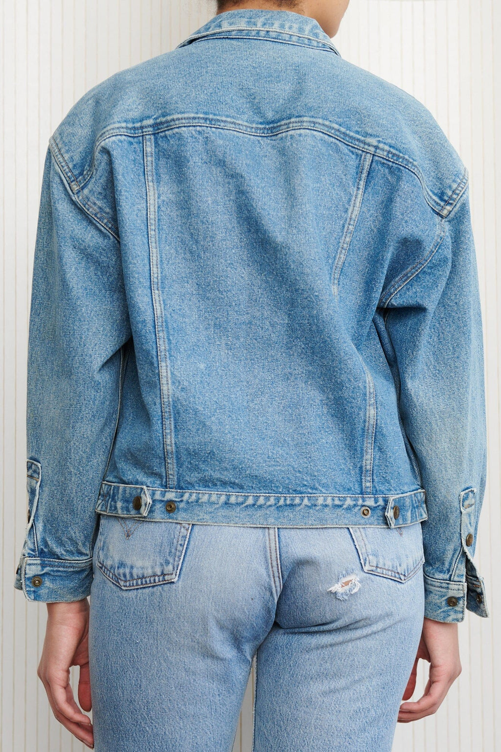 Calvin Klein Medium Wash Denim Jacket SZ Medium Jacket Calvin Klein