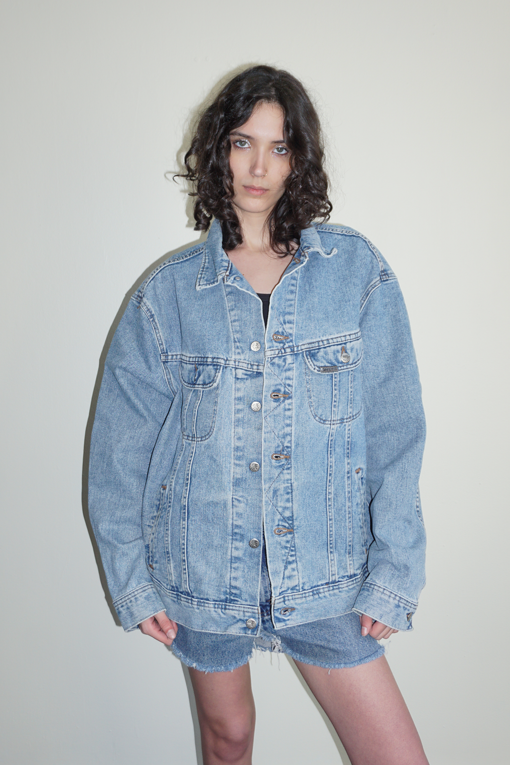 Lee Rounded Pocket Denim Jacket SZ Large