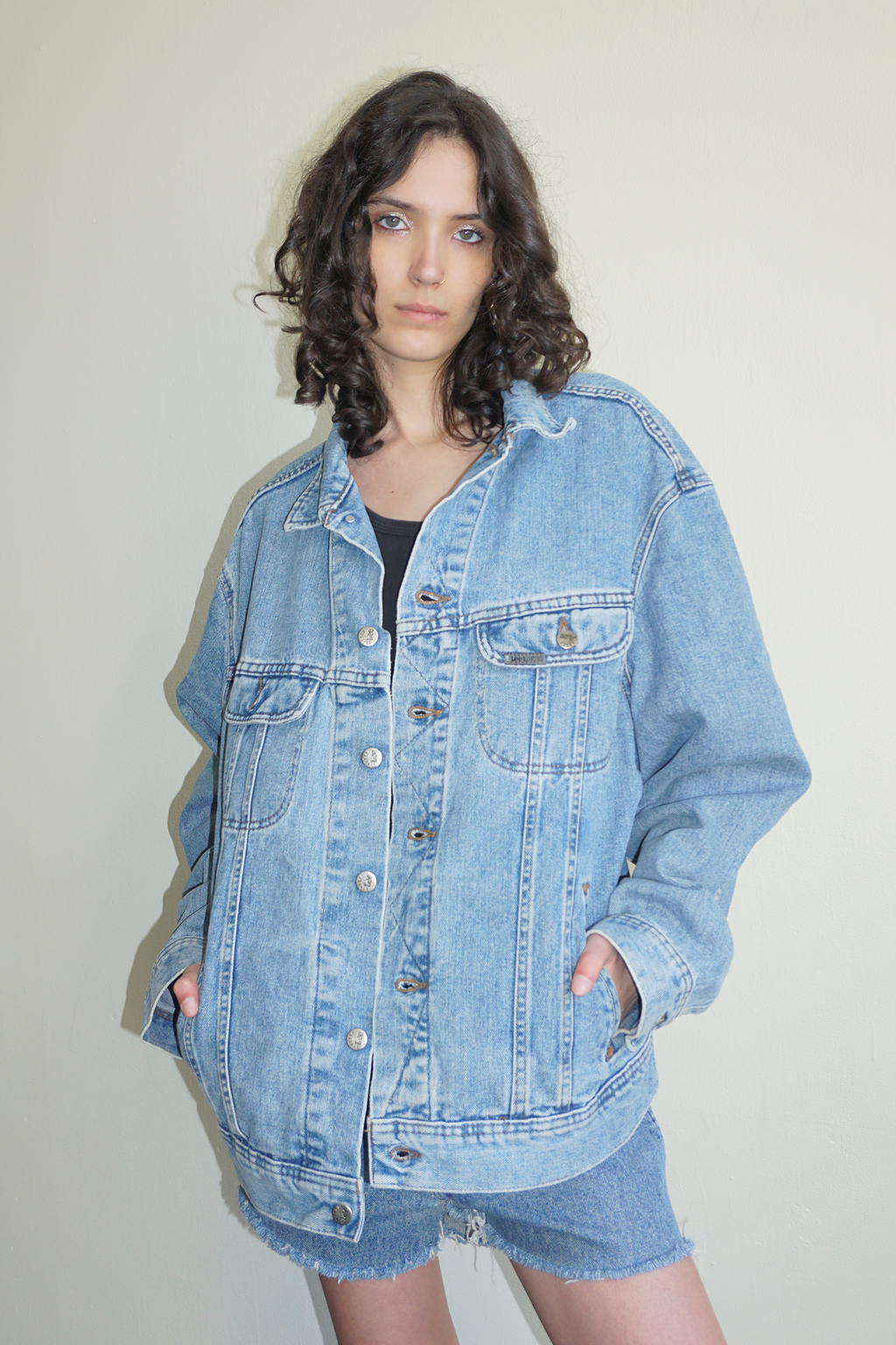 Lee Rounded Pocket Denim Jacket SZ Large