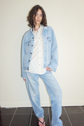 Classic Levi's Light Wash Trucker Jacket SZ Medium