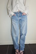 Levi's 501 Whiskered Medium Wash Jeans SZ 31