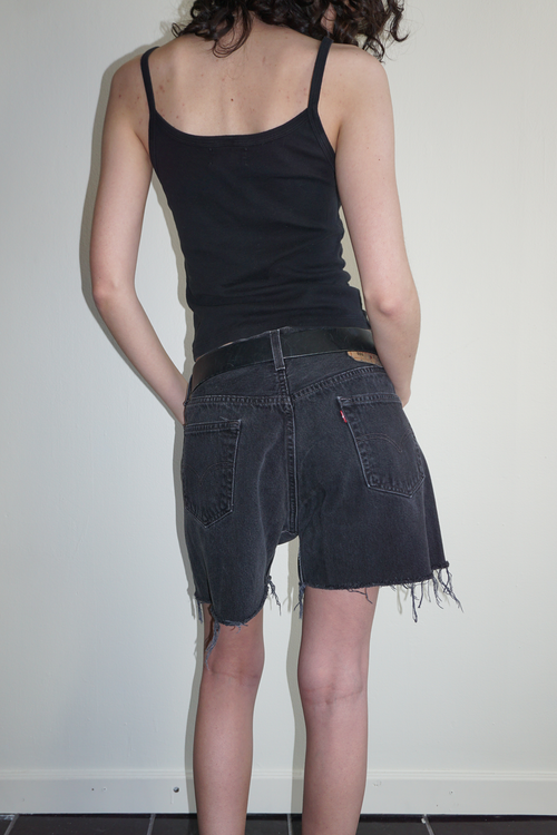 Black Levi’s Cut Off Shorts SZ 34