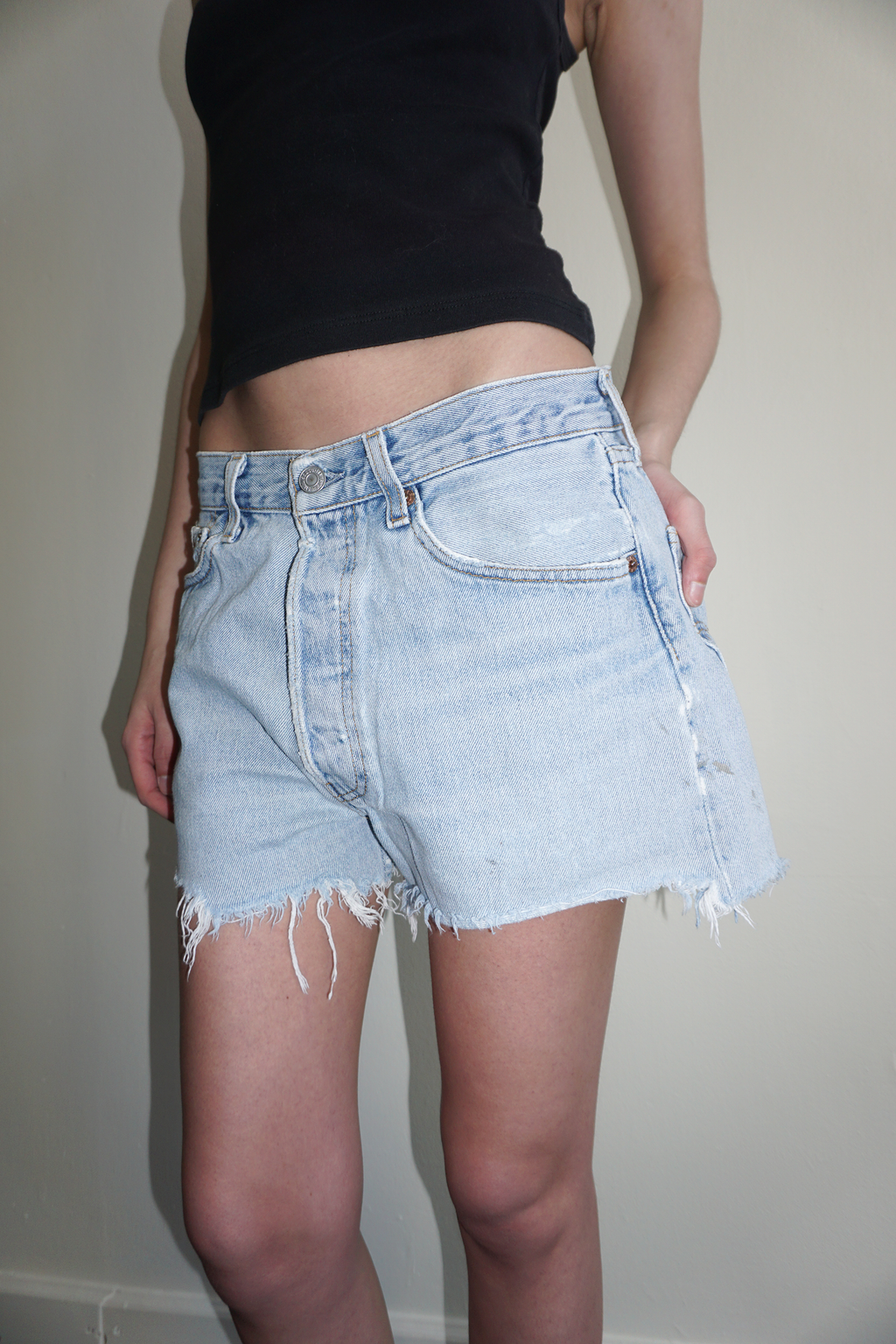 Levi's Light Wash 501 Shorts SZ 28