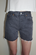 Washed Black Levi’s Cut Off Shorts SZ 25