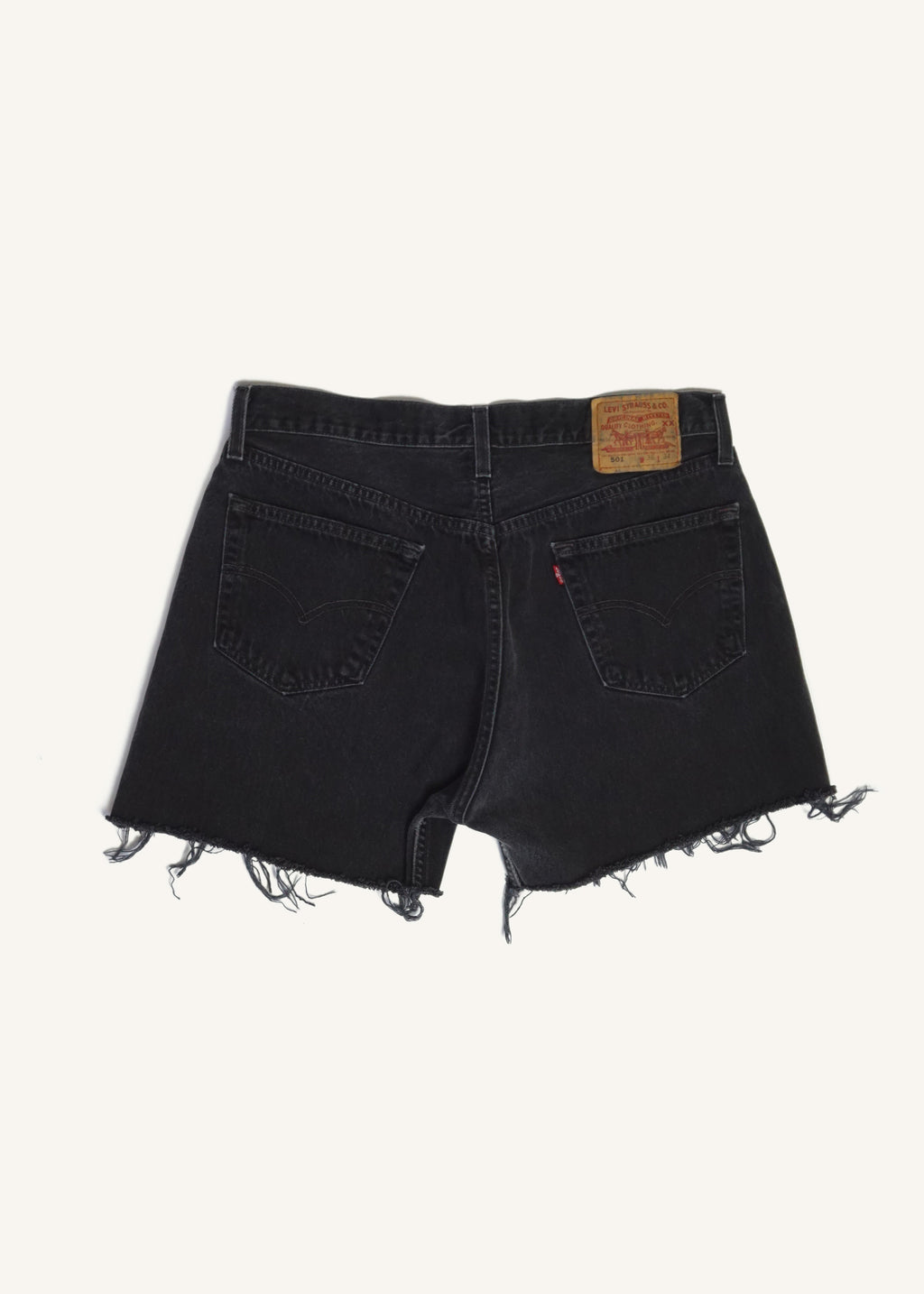 Black Levi’s Cut Off Shorts SZ 34