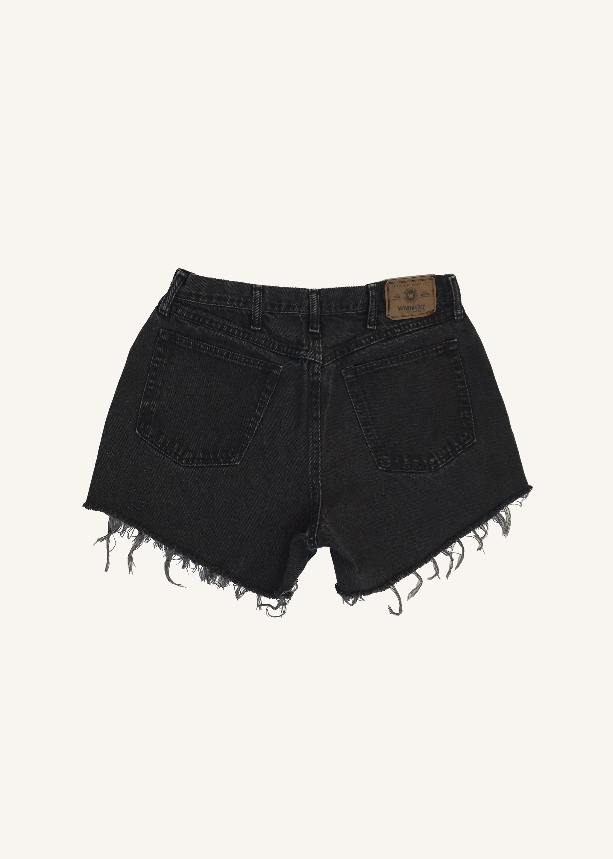 Black Wrangler Cut Off Shorts SZ 33 – VALLEY DENIM