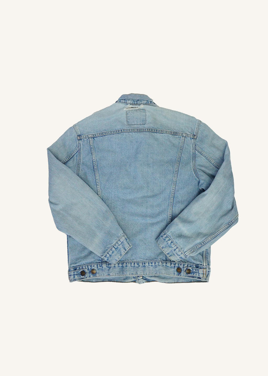 Classic Levi's Light Wash Trucker Jacket SZ Medium
