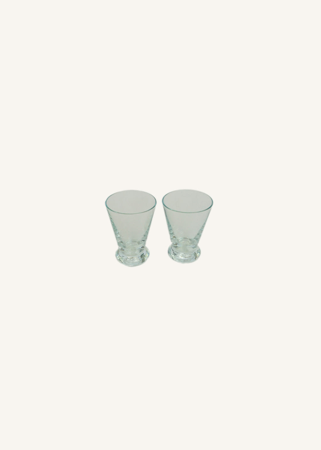 Clear Mini Glasses
