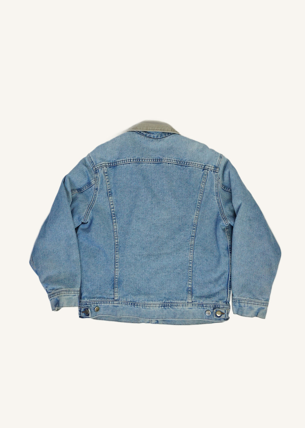 Fleece Lined Lee Trucker Jacket SZ Large