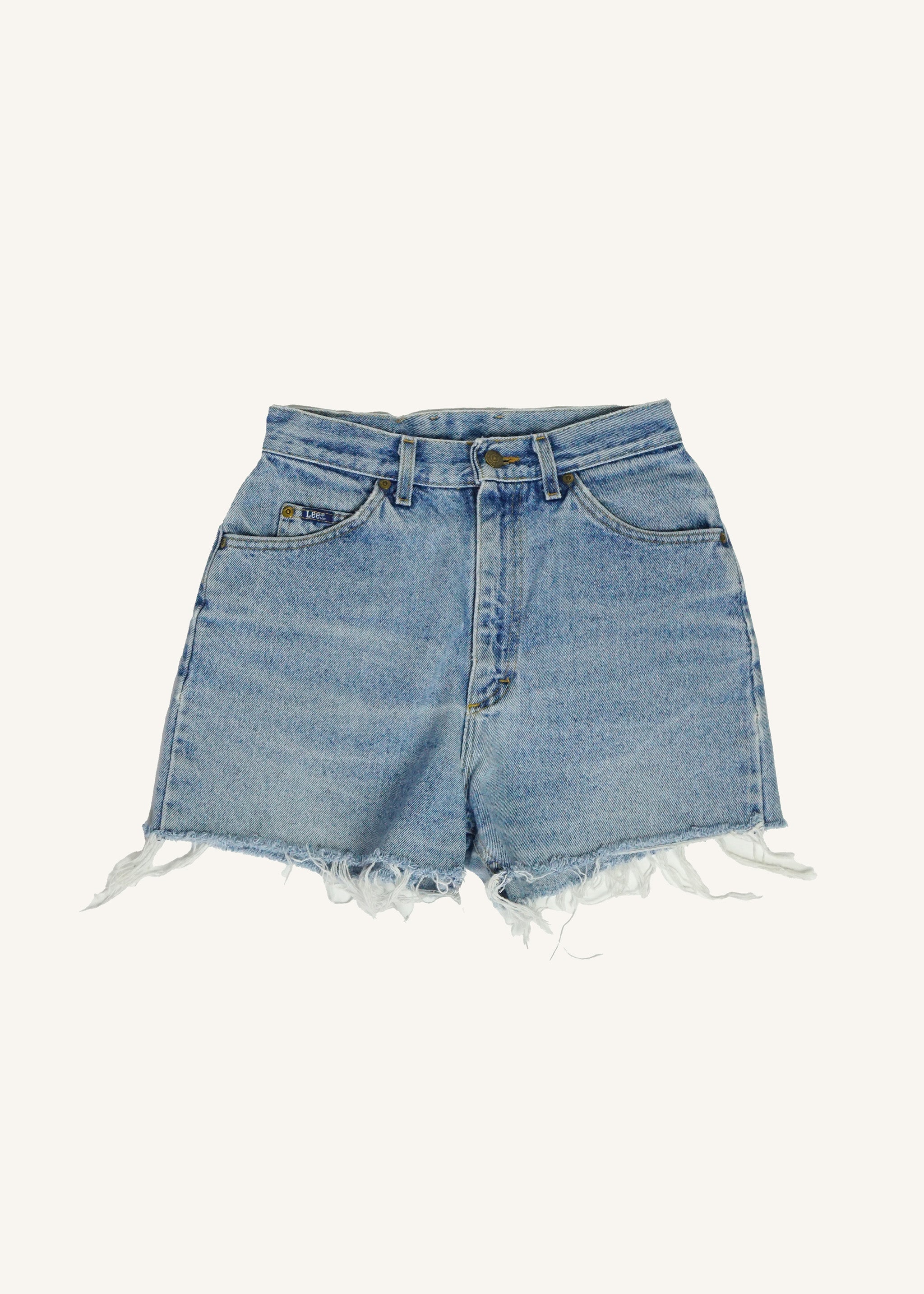 Lee High Waisted Cut Off Shorts SZ 27
