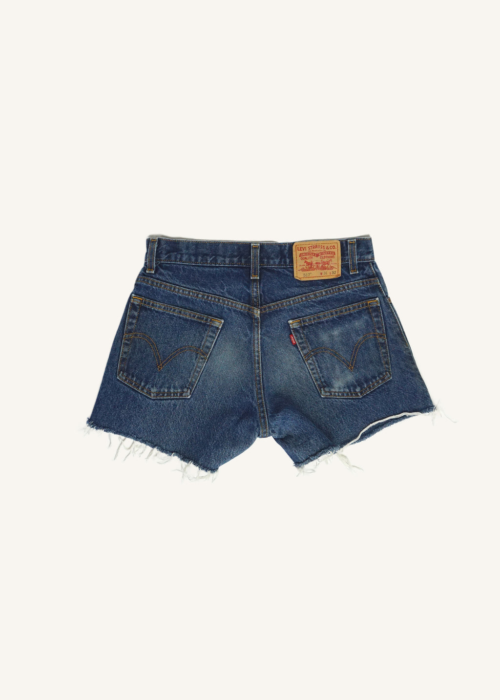 Levi's 517 Dark Wash Cut Offs SZ 30