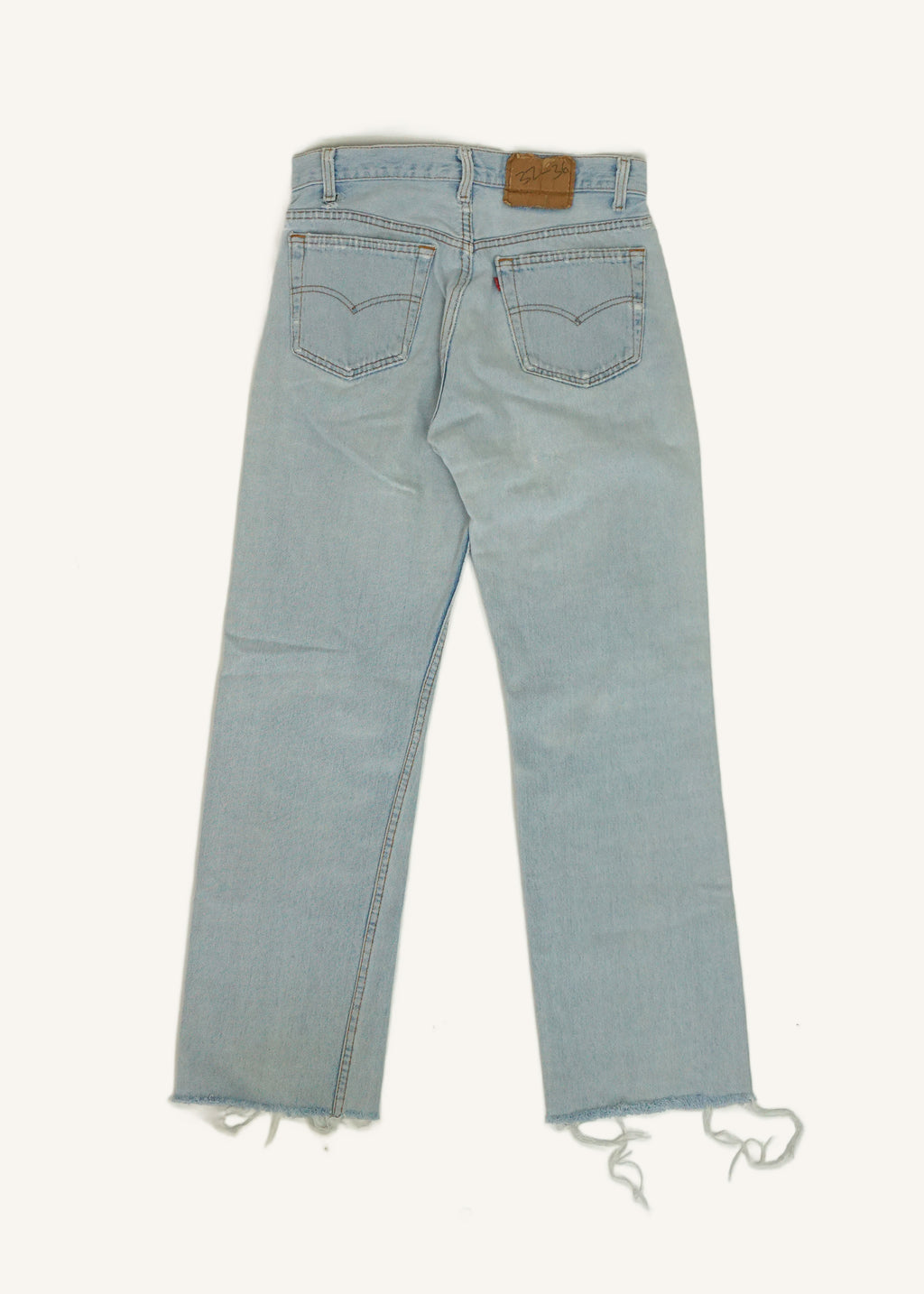 Levi's Extreme Light Wash 501 Straight Leg Jeans SZ 30