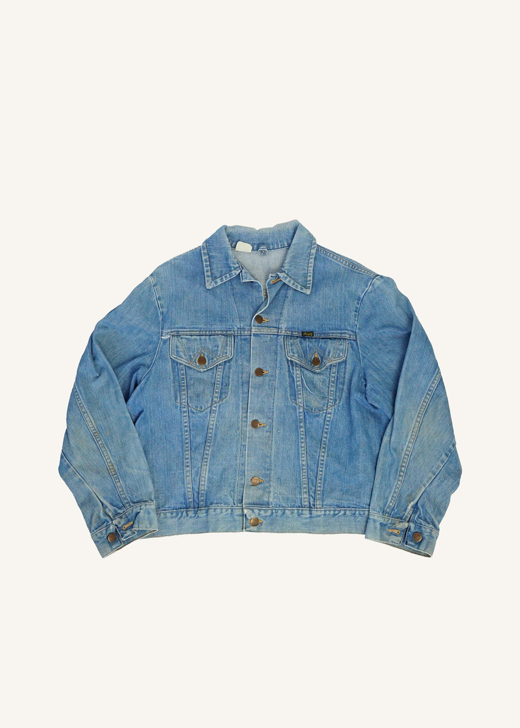 Lightweight Wrangler Trucker Jacket SZ Medium