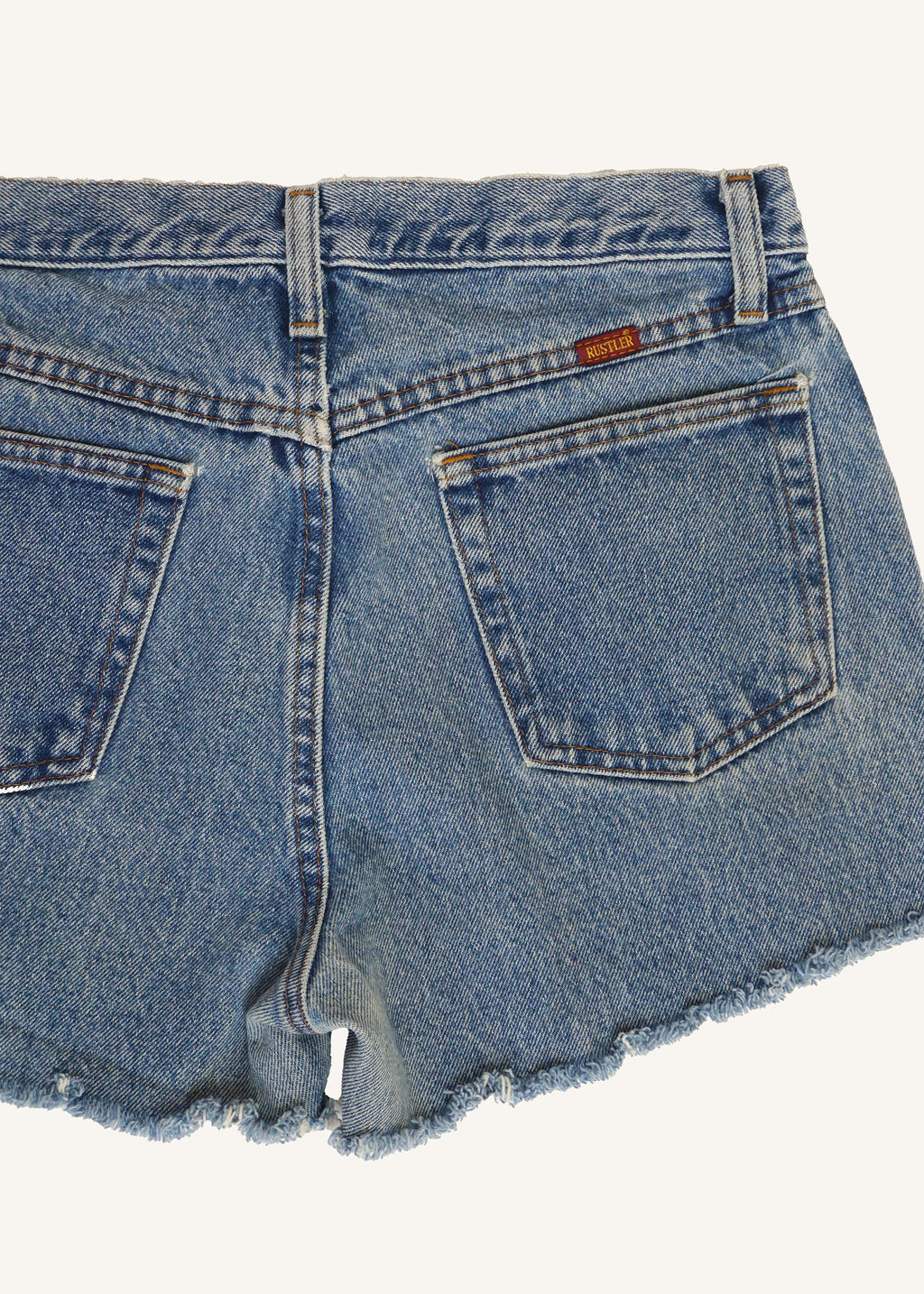 Rustler Medium Wash Cut Offs SZ 30