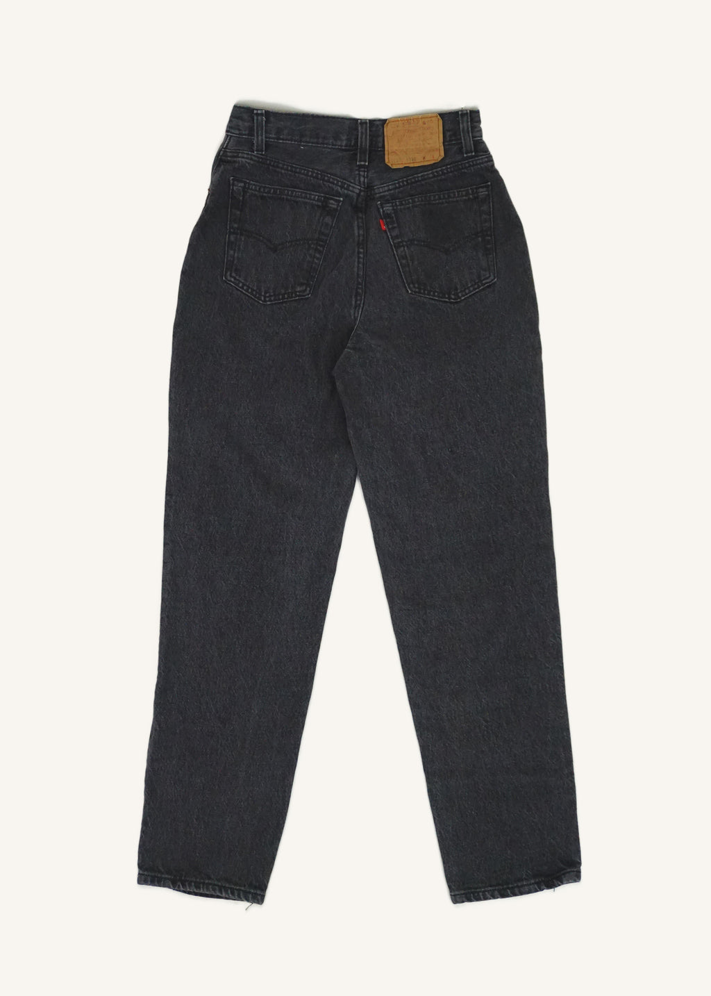 Washed Black Levi's High Waisted Jeans SZ 26